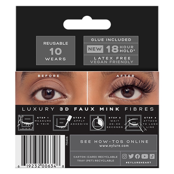 Eylure Luxe Faux Mink - Luxe Heart