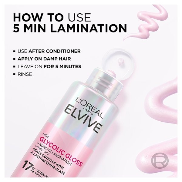 L'Oréal Paris Elvive Glycolic Gloss 5 Minute Lamination Treatment