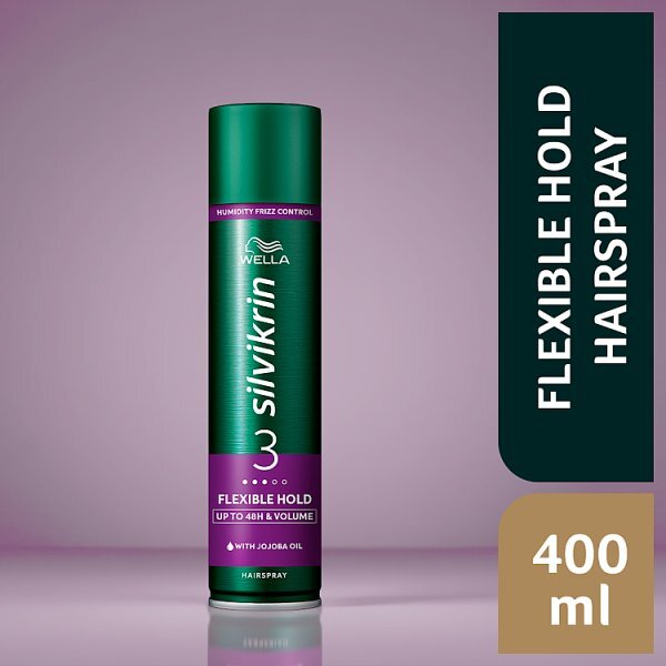 Wella Silvikrin Flexible Hold Hairspray, 400 ml