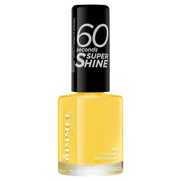 Rimmel Nail Polish 60 Second Chin Up Buttercup 8ml