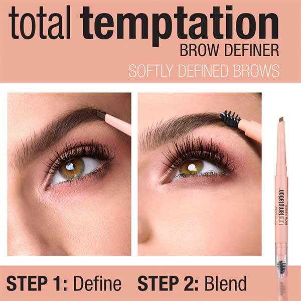 Maybelline Total Temptation Brow 130 Deep Brown