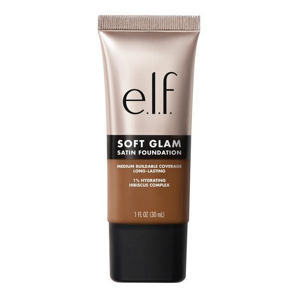 e.l.f. Soft Glam Satin Foundation 55 Deep Warm 30ml