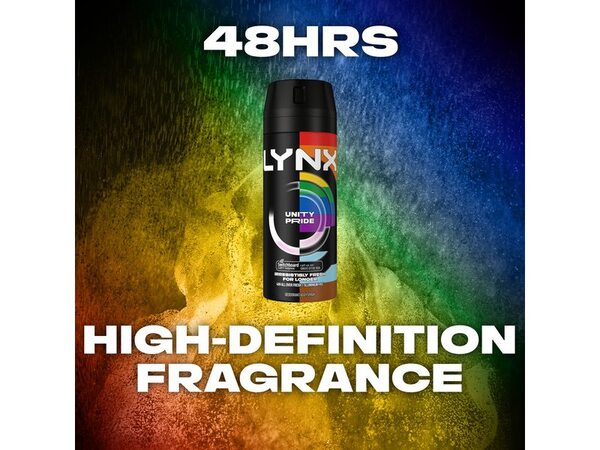 Lynx Limited Edition Unity Pride Aerosol Body Spray 150 ml