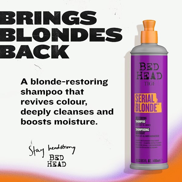 TIGI Serial Blonde Shampoo 400ml