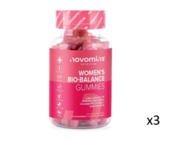 Novomins Women's Bio Balance Gummies 60s Bundle