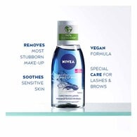 NIVEA Double Effect Waterproof Eye Make-Up Remover 125ml