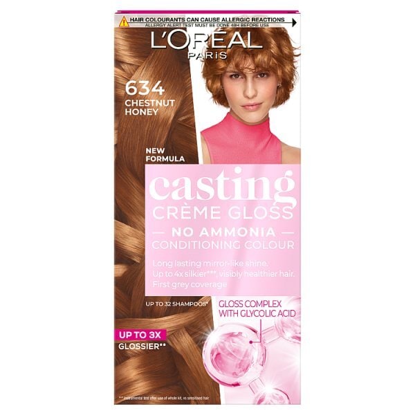 Casting Crème Gloss 634 Chestnut H Brown Semi Perm Hair Dye