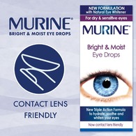 Murine Bright & Moist Eye Drops 15ml