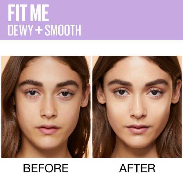 Maybelline Fit Me Dewy & Smooth Foundation 210 Sandy Beige