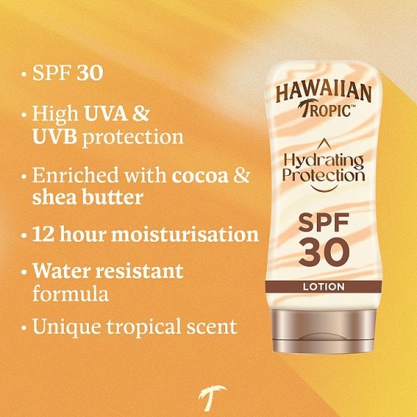 Hawaiian Tropic Silk Hydration Lotion SPF30 180ml