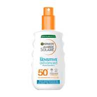 Ambre Solaire Sensitive Sun Cream Spray SPF50+ 200ml
