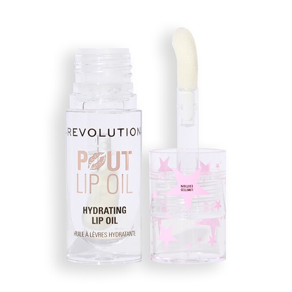 Revolution Pout Lip Oil Lychee Clear