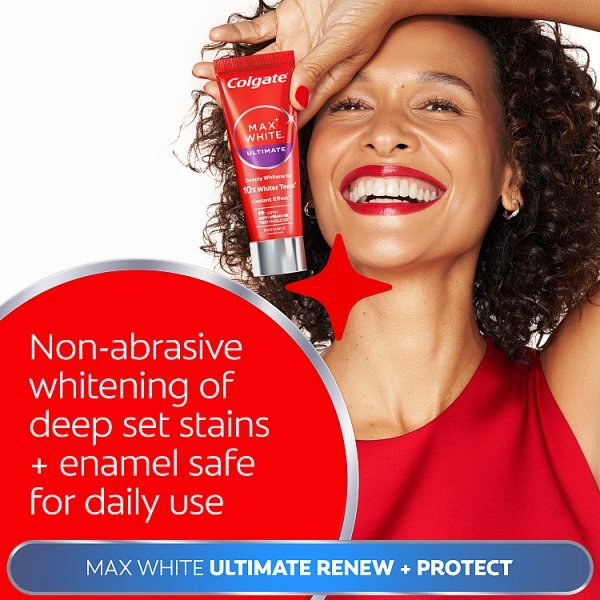 Colgate Max White Ultimate Renewal Whitening Toothpaste 75Ml
