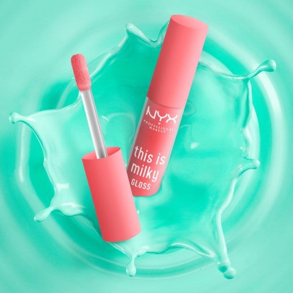 NYX Professional Makeup Milky Gloss Lip Gloss - Moo-dy Peach