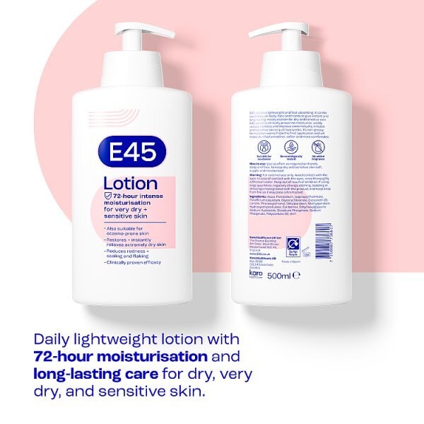 E45 Moisturising Body Lotion 500ml