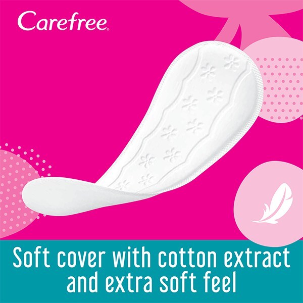 Carefree Breathable Pantyliners 20 Pack