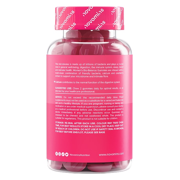 Novomins Blackberry-Flavoured Women's Multivitamin Gummies