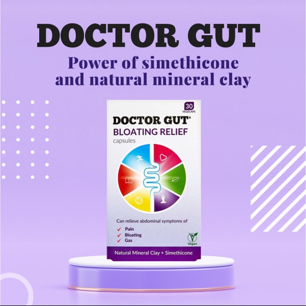 DOCTOR GUT Bloating Relief 15 capsules