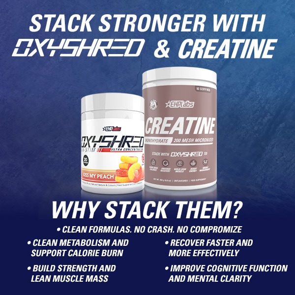 EHPlabs OxyShred Non Stim Peach 20 Serve