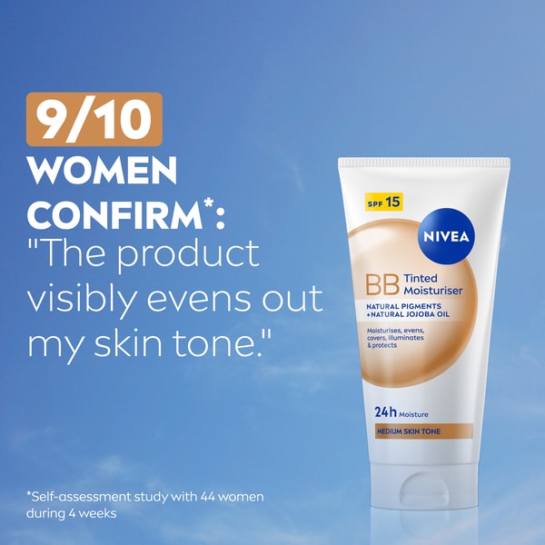 Nivea Bb Tinted Moisturiser Spf15 Medium 50Ml