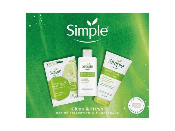 Simple Clean & Fresh Regime Collection Gift Set 3 piece