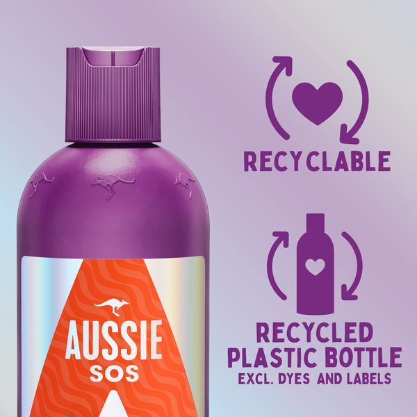 Aussie SOS Strength & Length Shampoo 300ml