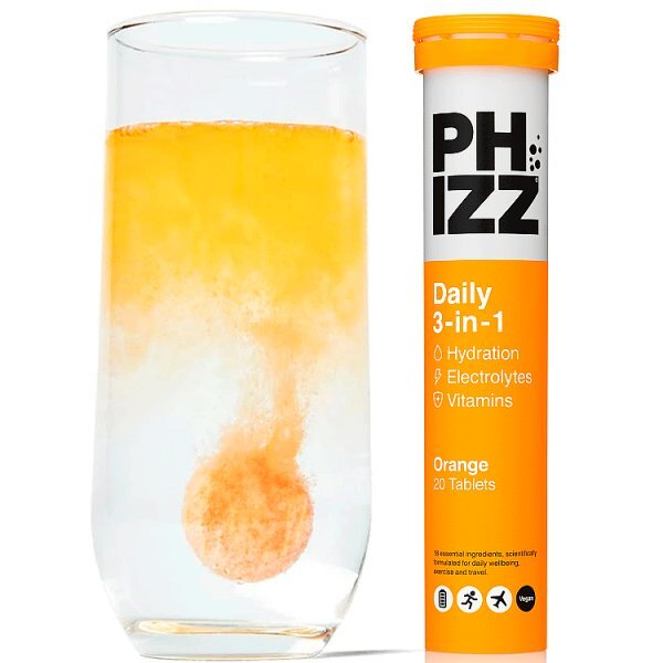 Phizz Orange 3-In-1 Hydration, Electrolytes & Vitamins