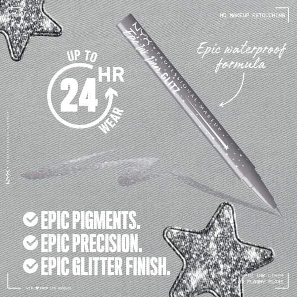 NYX Professional Makeup Epic Ink Glitz Liner Flashy Flare