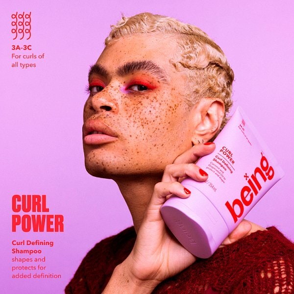 Being Shampoo Curl Power 354ml