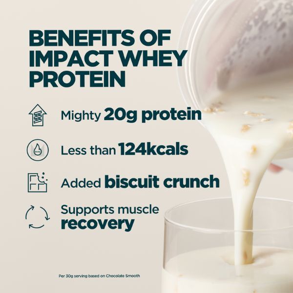 Myprotein Impact Whey Protein Plus, Vanilla Honeycomb Crunch