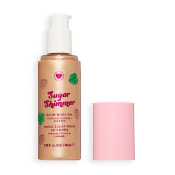 I Heart Tropical Caramel Glow Body Oil Creme Brulee Bronze