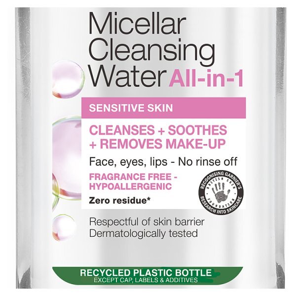 Garnier Micellar Cleansing Water Makeup Remover Sensitive Skin 200ml