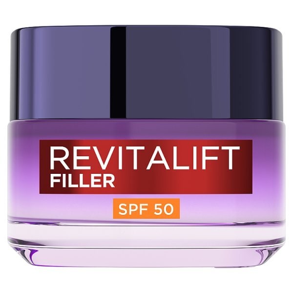 L’Oréal Paris Revitalift Filler Deep Replumping Anti-Ageing SPF50 with Hyaluronic Acid 50ml
