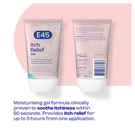 E45 Itch Relief Gel Soothes Irritated & Dry Skin 150ml