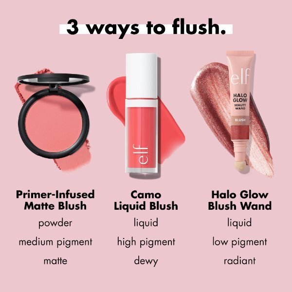 e.l.f. Primer-Infused Matte Blush Always Vibrant