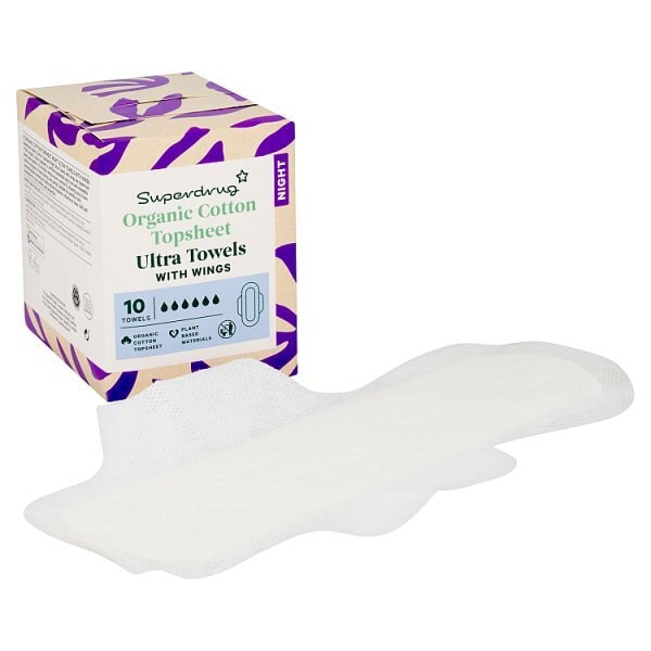 Superdrug Cotton Night Towel x10
