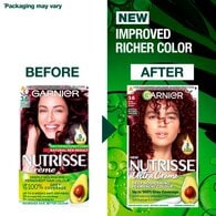 Garnier Nutrisse Permanent Hair Dye Deep Reddish Brown 3.6