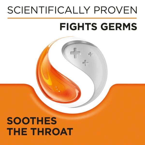 Strepsils Orange With Vitamin C Sore Throat Lozenges 36s