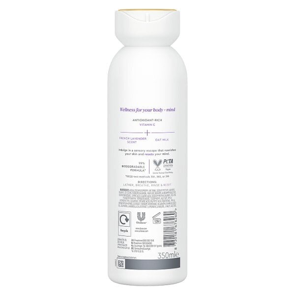 Dove Body Wash Body+Mind French Lavender & Oat Milk 350ml