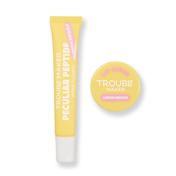 Trouble Maker Mystery Slice Cake Lip Scrub and Peptide Balm