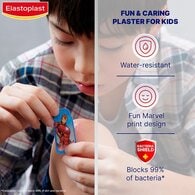 Elastoplast Marvel Avengers Painless Kids, 20 Plasters