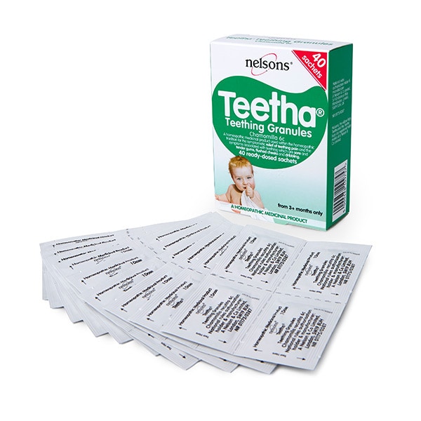 Nelsons Teetha Teething Granules 40 Pack