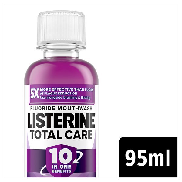 Listerine Total Care Travel Mouthwash Clean Mint 95ml