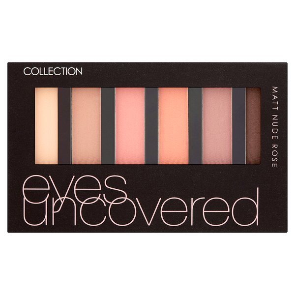 Collection Eyes Uncovered Eye Shadow Palette Rose Matte Nude