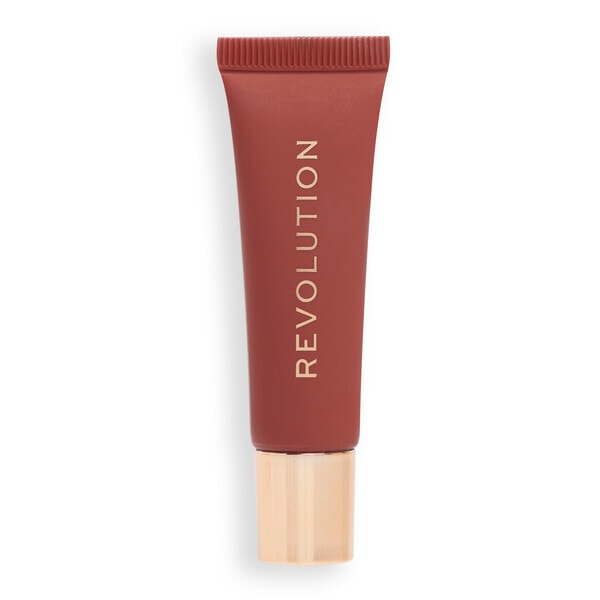 Revolution Juicy Peptide Lip Balm Nude Latte