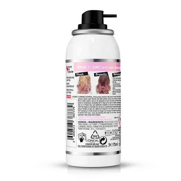 Colorista Spray Pastel Pink Hair Colour