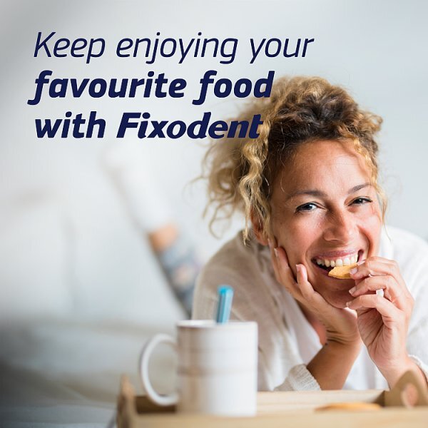 Fixodent Plus Food Seal Denture Adhesive 40ml