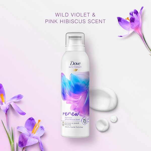 DNR Dove Shower Mousse Foam Renew Shower & Shave 200Ml