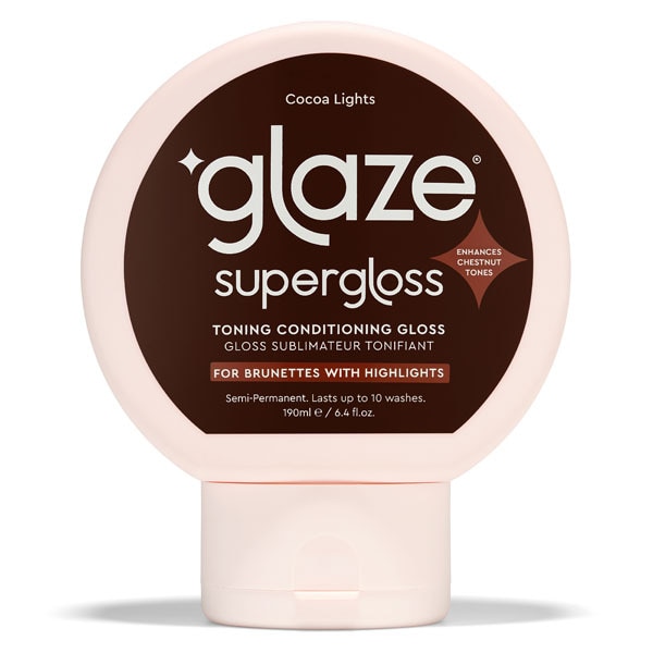 Glaze Supergloss Toning Conditioning GlossCocoa Lights 190ml