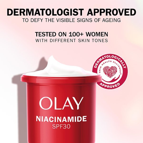 DNR Olay Niacinamide Face Moisturiser SPF30 REFILL 50ml